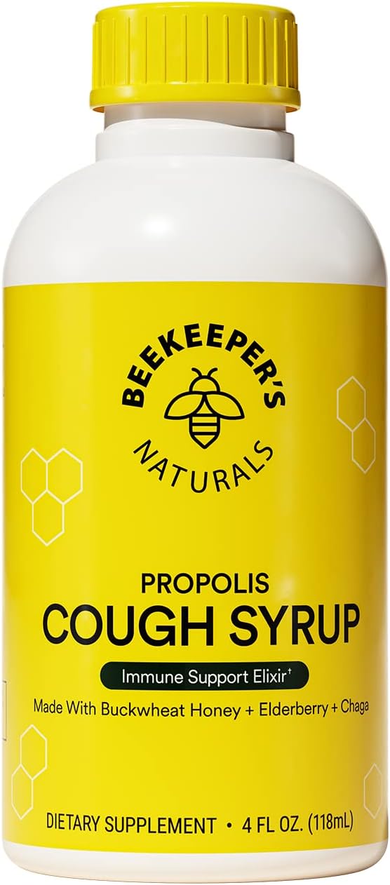 Beekeepers Naturals Propolis Honey Cough Syrup