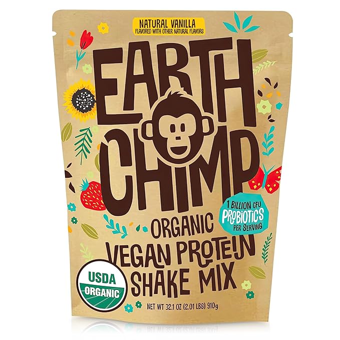 EarthChimp Organic Vegan Protein Powder