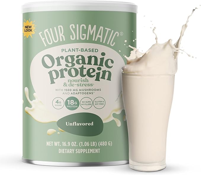 Four Sigmatic Organic Plant-Based Protein Powder Unflavored