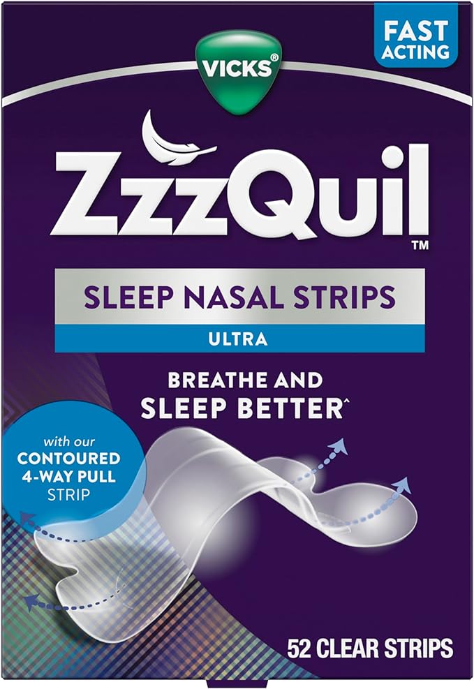 ZzzQuil Sleep Nasal Strips